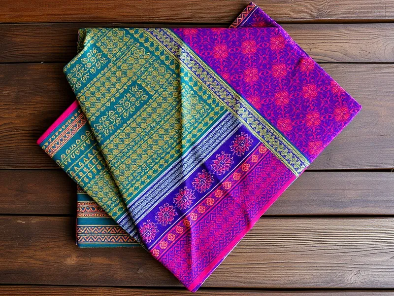 Tissu batik traditionnel balinais motifs ancestraux